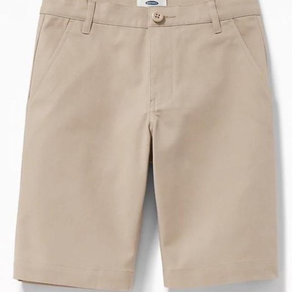 Built-In Flex Twill Straight Uniform Shorts - Picture 2 of 3